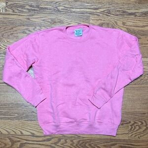 Pacifica Pink Crewneck Sweater